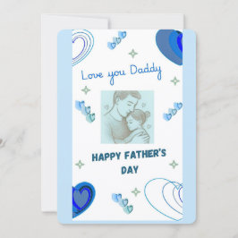 Liebe Daddy Frohen Vatertag Karte