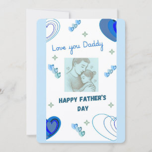 Liebe Daddy Frohen Vatertag Karte