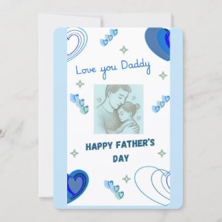 Liebe Daddy Frohen Vatertag Karte