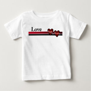 Liebe Daddy-Mommy Baby T-shirt