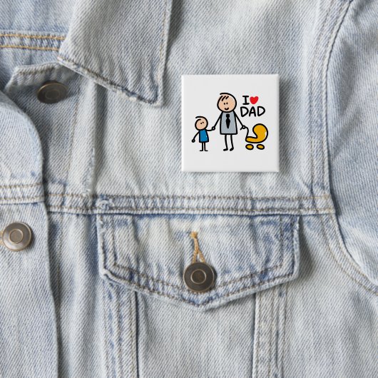 Liebe Daddy Print Button (Beispiel)