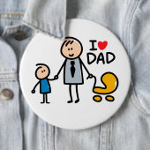 Liebe Daddy Print Button (Beispiel)