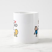 Liebe Daddy Print Jumbo-Tasse (Vorderseite)