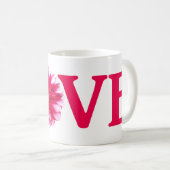 Liebe Dahlia Kaffeetasse (VorderseiteRechts)