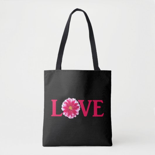 Liebe Dahlia Tasche (Vorderseite)