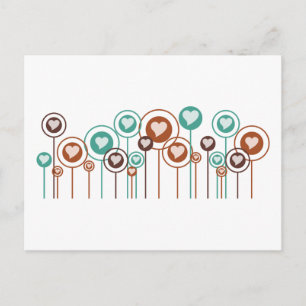 Liebe Daisies Postkarte