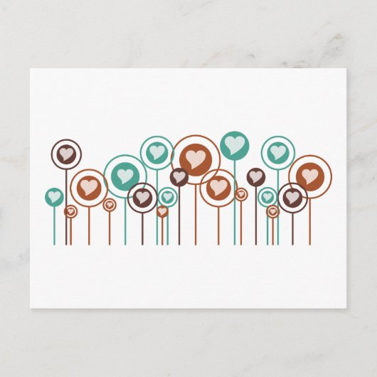 Liebe Daisies Postkarte (Vorderseite)