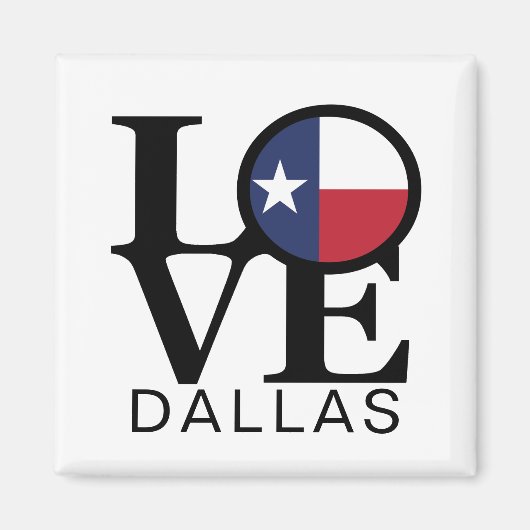 LIEBE Dallas Magnet (Vorne)