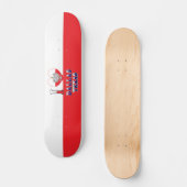 Liebe Dallas Texas Skateboard (Vorderseite)