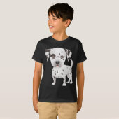 Liebe Dalmatiner Welpe Dog Tee Hemd (Vorne ganz)