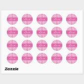 Liebe Damask Envelope Aufkleber Siegel (Blatt)