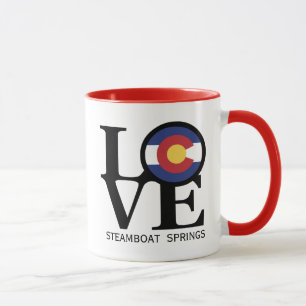 LIEBE Dampfboot Tasse
