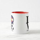 LIEBE Dampfboot Tasse (Zentrum)