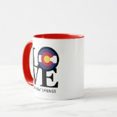 LIEBE Dampfboot Tasse (Vorderseite Links)