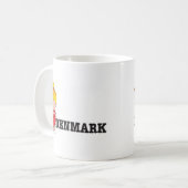 Liebe Dänemark Kaffeetasse (Vorderseite Links)