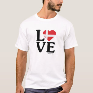 Liebe Dänemark T-Shirt