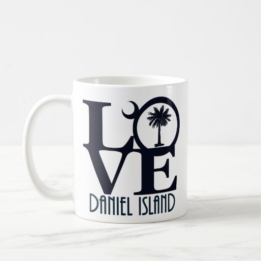 LIEBE Daniel Island 11oz Kaffeetasse (Links)