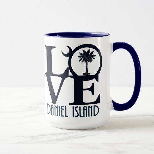 LIEBE Daniel Island SC 15oz Tasse (Rechts)