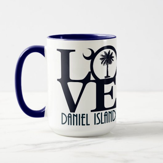 LIEBE Daniel Island SC 15oz Tasse (Links)