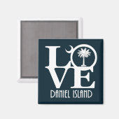 LIEBE Daniel Island SC Magnet (Vorderseite/Rückseite)