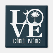 LIEBE Daniel Island SC Magnet (Vorne)