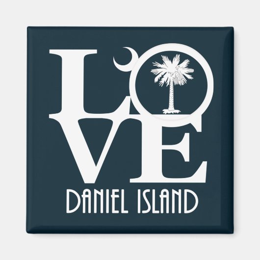 LIEBE Daniel Island SC Magnet (Vorne)