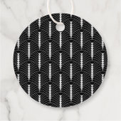 Liebe & Dank 25. Hochzeitstag Silber Geschenkanhänger (Rückseite)