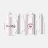 Liebe-dank Baseball Cookie R-GABLE-FAVOR-BOX Geschenkschachtel (Ungefaltet)