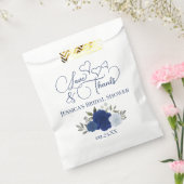 Liebe & Dank Blue Boho Rose Brautparty Geschenktütchen (Versiegelt)