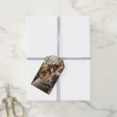 'Liebe & Dank' Gastgeschenk Hochzeit für benutzerd Geschenkanhänger (Mit Garn)