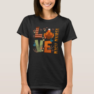 Liebe Dank Nicu Nurse Türkei Erntedank T-Shirt