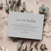 Liebe Dankbarkeit Foto Hochzeit Vielen Dank Dankeskarte