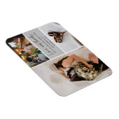 Liebe Danke 3 Foto Wedding Danke Magnet (Rechte Seite)