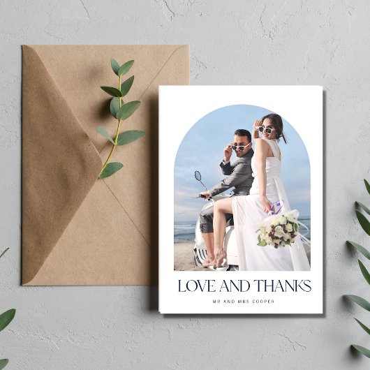 Liebe danke Arch Foto Wedding Vielen Dank