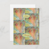 Liebe Dankeskarte (Vorne/Hinten)