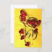 Liebe Dankeskarte (Vorne/Hinten)