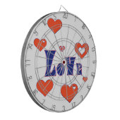 Liebe Dartscheibe (Vorderseite Links)