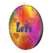 Liebe Dartscheibe (Vorderseite rechts)