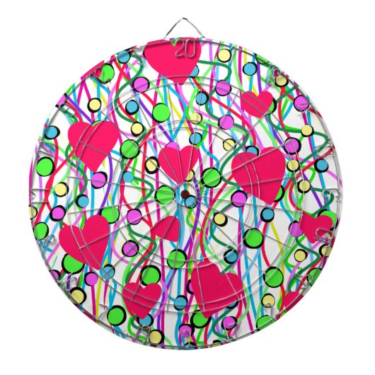 Liebe Dartscheibe (vorne)