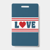 Liebe das Design Ausweis (Rückseite)