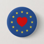 Liebe das Eu-Abzeichen Button (Vorderseite)