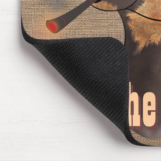 Liebe das Lama - Mousepad (Ecke)