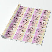 liebe das Leben Geschenkpapier (Ungerollt)