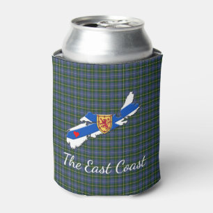 Liebe das Ostküsten-Herz N.S.tartan kann cooler Dosenkühler
