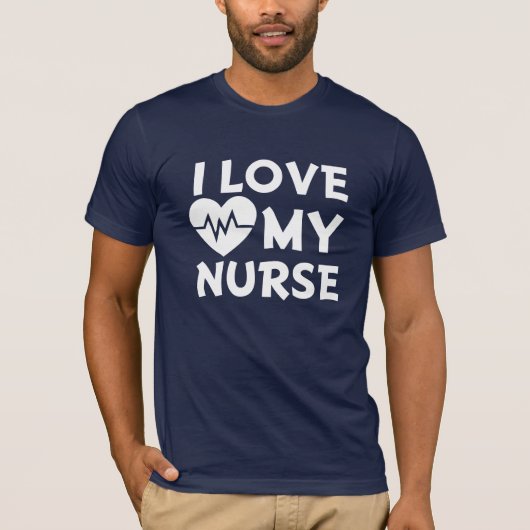 Liebe das Shirt meiner Männer der Krankenschwester (Vorderseite)