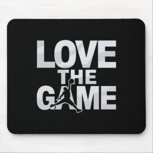 Liebe Das Spiel - Basketball Mousepad