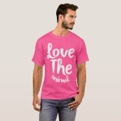 Liebe das Tier Mädchen T-Shirt (Vorne ganz)
