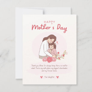 Liebe, dass du Mama Grußkarte hast Muttertagskar Mitteilungskarte