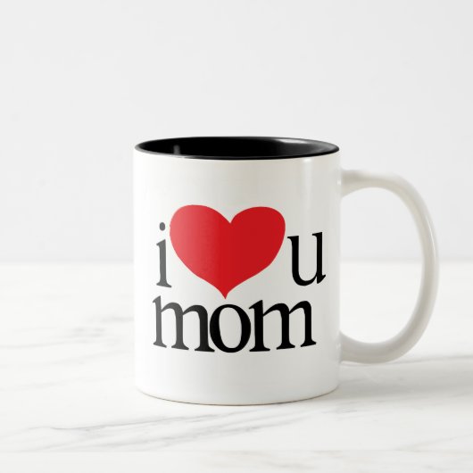 Liebe, dass du Mama Kaffee Tasse (Rechts)