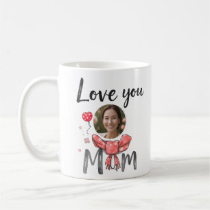 Liebe, dass du Mama mit personalisiertem Pic Kaffeetasse